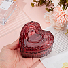 Heart Shaped Glass Jewelry Storage Boxes DIY-WH0899-48B-3