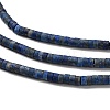 Natural Lapis Lazuli Beads Strands G-P575-B45-4x2mm-4
