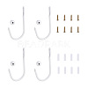 Zinc Alloy U Shape Hook Hangers Curtain SW-TAC0002-07E-2