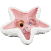 1Pc Starfish Shape Ceramic Jewelry Plate AJEW-SC0002-96A-1