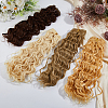 4Pcs 4 Colors High Temperature Fiber Long Instant Noodle Curly Hairstyle Doll Wig Hair DOLL-DC0001-03-5
