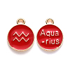 Alloy Enamel Pendants LS-ENAM-S124-01B-07J-1