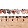 Natural Ferruginous Quartz Beads Strands G-H297-B13-01-4