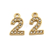 304 Stainless Steel Pendants STAS-L080-002G-02-1