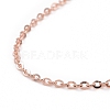 925 Sterling Silver Beadable Necklaces STER-I021-01RG-2