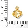 Brass Micro Pave Cubic Zirconia Pendants KK-Z128-04G-3
