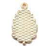 Thanksgiving Day Alloy Enamel Pendants LS-ENAM-D060-01G-KCG-2
