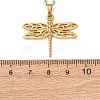 304 Stainless Steel Pendant Cable Chain Necklaces for Men Women NJEW-K308-03B-G-5
