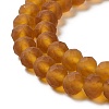 Transparent Glass Beads Strands EGLA-A034-T6mm-MD02-4