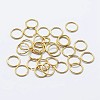 925 Sterling Silver Saw Cut Open Jump Rings STER-F036-02G-1x8mm-1