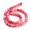 Natural White Jade Beads Strands G-H028-A09-09-3