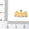 Halloween Theme 304 Stainless Steel Charms STAS-C140-02C-G-3