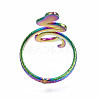 Snake Wrap Cuff Rings RJEW-N038-034-3