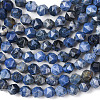 Natural Dumortierite Quartz Beads Strands G-F523-17-6mm-3
