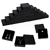 Cardboard Paper Earrings and Rings Storage Boxes CBOX-WH0015-001A-1
