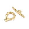 Brass Toggle Clasp KK-D289-53B-G-3