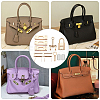 2 Sets Alloy Bag Lock Clasp Set FIND-WR0006-90-5