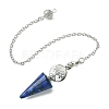 Natural Lapis Lazuli Cone Dowsing Pendulum Big Pendants G-C114-02P-15-2