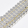 Electroplate Non-magnetic Synthetic Hematite Beads Strands X-G-Q465-31S-1