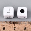 Opaque Acrylic Beads SACR-T035-03J-4