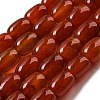 Natural Banded Agate/Striped Agate Beads Strands G-A223-D12-01B-2