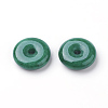 Natural Myanmar Jade/Burmese Jade Charms G-P334-06-14mm-A-2