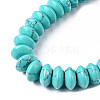 Synthetic Turquoise Beads Strands G-F743-05H-4