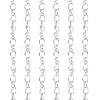 304 Stainless Steel Figaro Chains CHS-CJ0001-02-5