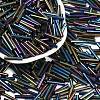 Glass Bugle Beads SEED-R028-2x15-A02-1