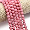 Natural Malaysia Jade Beads Strands G-L645-A01-8mm-20-4
