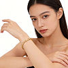 Dark Gothic Punk Irregular Thorn Wavy 304 Stainless Steel Open Cuff Bangles for Men Women EP9765-1-3