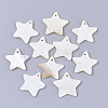 Freshwater Shell Pendants LS-SHEL-S276-60C-1