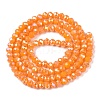 Electroplate Glass Beads Strands EGLA-A044-P3mm-B29-3