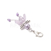 Flower Angel Acrylic Pendant Decorations HJEW-JM03660-5