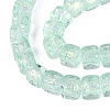 Handmade Foil Glass Beads Strands FOIL-Q002-04F-3