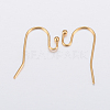 Ion Plating(IP) 304 Stainless Steel Earring Hooks X-STAS-H448-01G-2