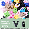 50Pcs Opaque Resin Beads RESI-SP0001-64-2