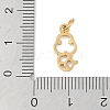 304 Stainless Steel Pendants STAS-L279-001G-06-3