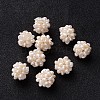 Round Handmad Natural Cultured Freshwater Pearl Cluster Beads X-PEAR-I002-01-2