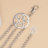Alloy Pentagram Tassel Sexy Body Chains FS-WG0F340-01-3