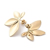 304 Stainless Steel Stud Earrings X-EJEW-H115-04G-2