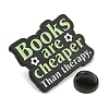 Books are Cheaper Zinc Alloy Brooches JEWB-A023-01E-3