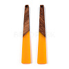 Opaque Resin & Walnut Wood Big Pendants RESI-TAC0017-46-C02-2