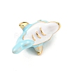 Marine Animal Alloy Enamel Pendants ENAM-A145-04G-02-2