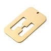 304 Stainless Steel Pendants STAS-D200-01H-G-2