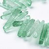 Natural Quartz Crystal Beads Strands G-K181-B-4