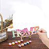 Laser Cut Unfinished Basswood Wall Decoration WOOD-WH0113-107-4
