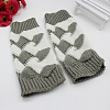 Polyacrylonitrile Fiber Yarn Knitting Fingerless Gloves COHT-PW0001-13D-3