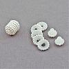 Acrylic Imitation Pearl Beads MACR-S810-02-3