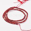 Natural Brecciated Jasper Bead Strand G-G680-42-2